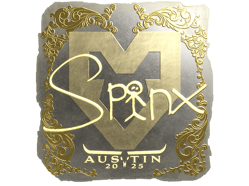 Sticker | Spinx (Gold) | Austin 2025