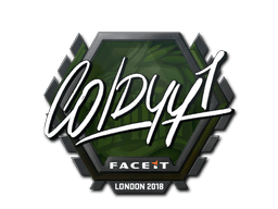 Sticker | COLDYY1 | London 2018
