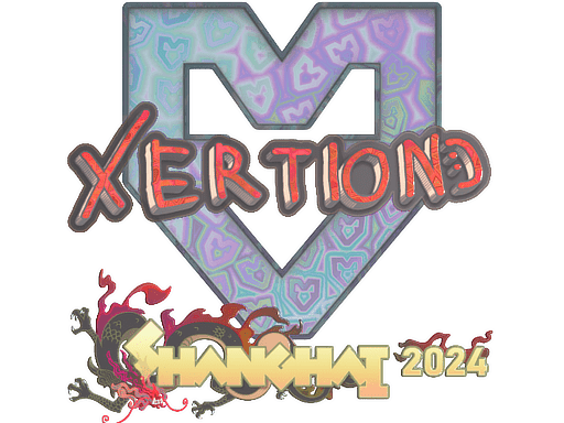 Sticker | xertioN (Holo) | Shanghai 2024