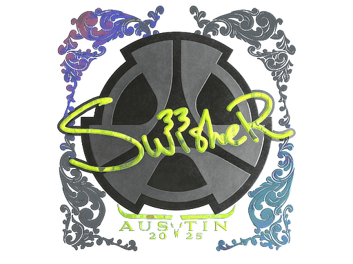 Sticker | Swisher (Holo) | Austin 2025
