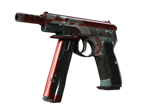 StatTrak™ CZ75-Auto | Red Astor (Field-Tested)