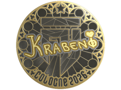 Sticker | Krabeni (Gold) | Cologne 2026