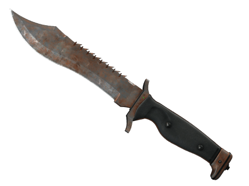 ★ StatTrak™ Bowie Knife | Rust Coat (Battle-Scarred)