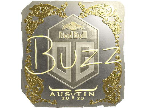 Sticker | Buzz (Gold) | Austin 2025