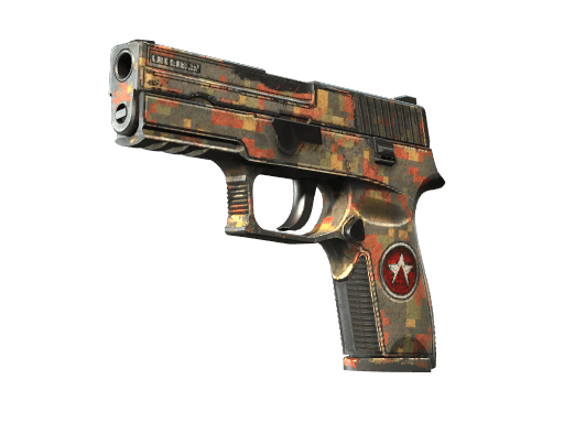 StatTrak™ P250 | Red Rock (Battle-Scarred)