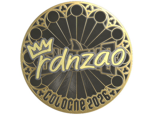 Sticker | rdnzao (Gold) | Cologne 2026