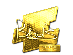 Sticker | B1ad3 (Gold) | Atlanta 2017