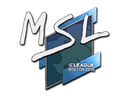 Sticker | MSL | Boston 2018