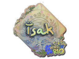 Sticker | isak (Holo) | Rio 2022