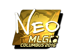 Sticker | NEO (Gold) | MLG Columbus 2016
