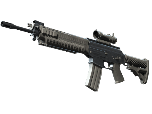 SG 553 | Damascus Steel (Minimal Wear)