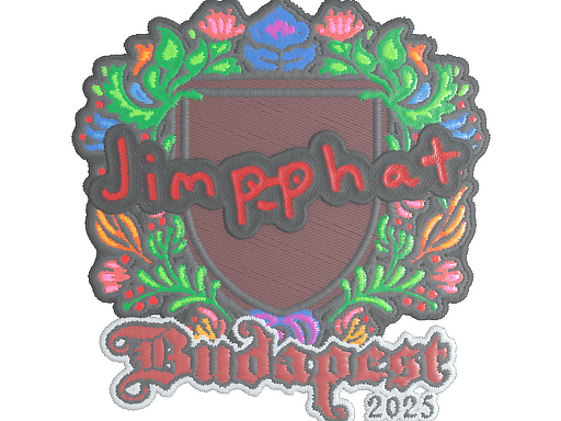 Sticker | Jimpphat (Embroidered) | Budapest 2025