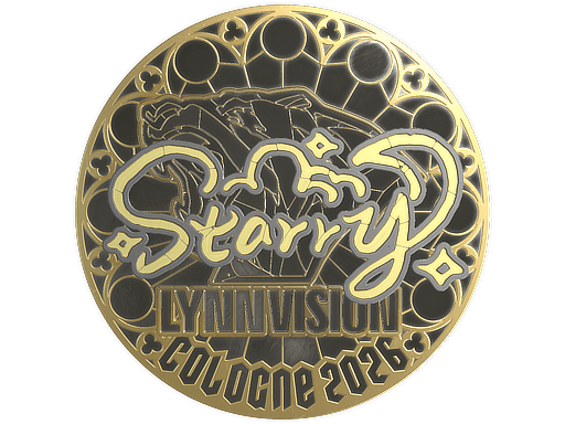 Sticker | Starry (Gold) | Cologne 2026