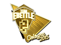 Sticker | Team eBettle (Gold) | Cologne 2015