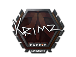 Sticker | KRIMZ | London 2018