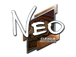 Sticker | NEO (Foil) | Boston 2018