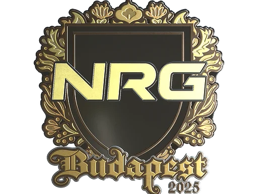 Sticker | NRG (Gold) | Budapest 2025
