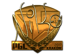 Sticker | NiKo (Gold) | Krakow 2017