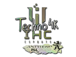 Sticker | Techno4K (Holo) | Antwerp 2022