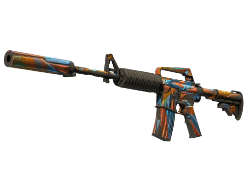StatTrak™ M4A1-S | Leaded Glass (Battle-Scarred)