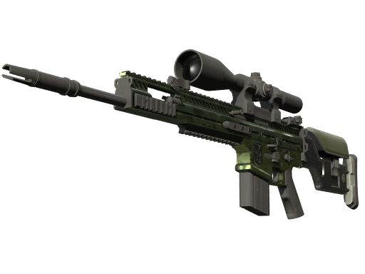 StatTrak™ SCAR-20 | Green Marine (Factory New)