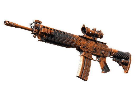 SG 553 | Basket Halftone (Factory New)