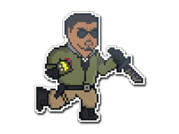 Sticker | Retro Leet