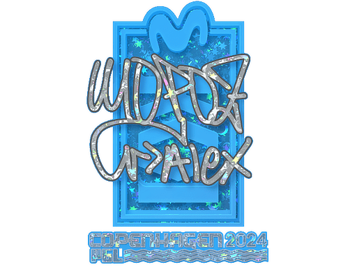 Sticker | mopoz (Glitter) | Copenhagen 2024