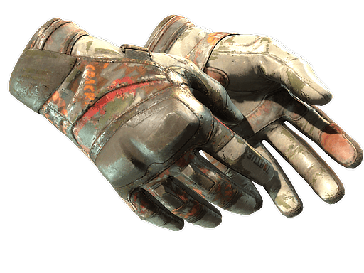 ★ Moto Gloves | POW! (Battle-Scarred)