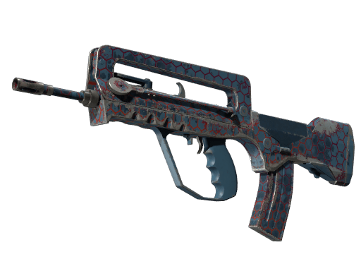 StatTrak™ FAMAS | Hexane (Well-Worn)