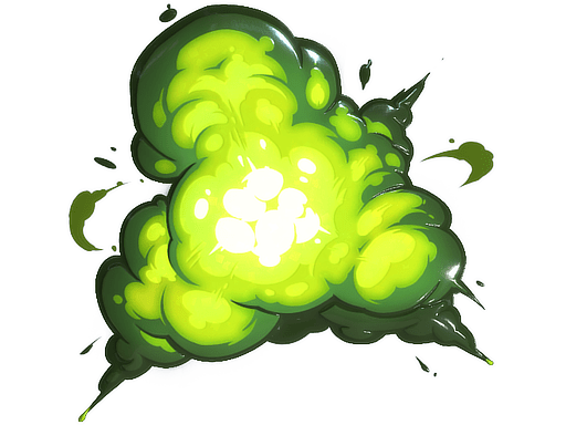 Sticker | Boom Blast (Glitter)