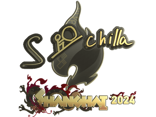 Sticker | s-chilla (Gold) | Shanghai 2024