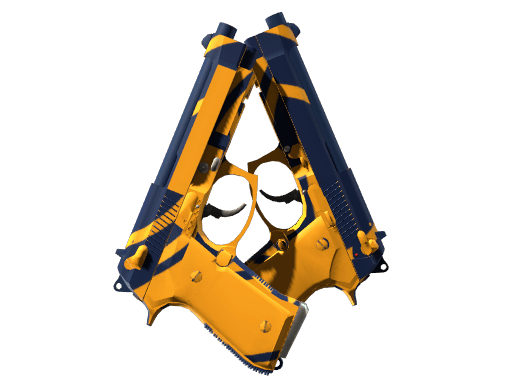 StatTrak™ Dual Berettas | Marina (Minimal Wear)
