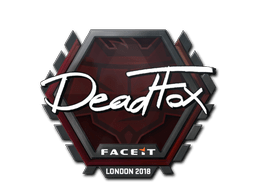 Sticker | DeadFox | London 2018