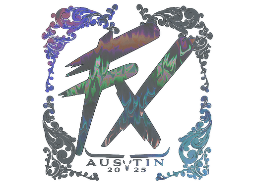 Sticker | Fluxo (Holo) | Austin 2025
