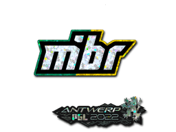 Sticker | MIBR (Glitter) | Antwerp 2022