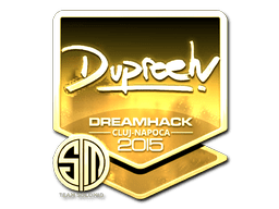 Sticker | dupreeh (Gold) | Cluj-Napoca 2015