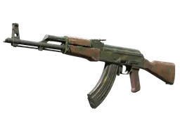 AK-47 | Jungle Spray (Battle-Scarred)