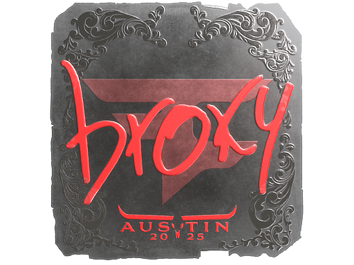 Sticker | broky (Foil) | Austin 2025
