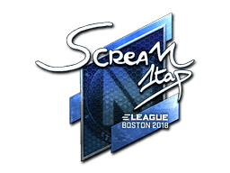 Sticker | ScreaM (Foil) | Boston 2018