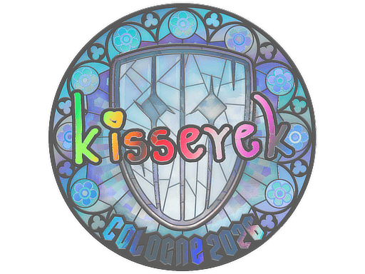 Sticker | kisserek (Holo) | Cologne 2026