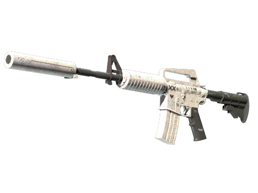 M4A1-S | Printstream (Battle-Scarred)