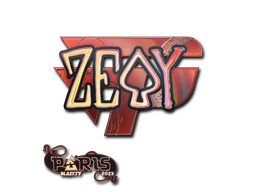 Sticker | zevy (Holo) | Paris 2023