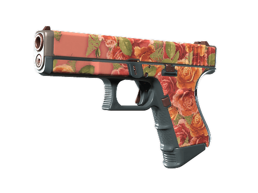 Glock-18 | Coral Bloom (Minimal Wear)