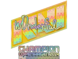 w0nderful (Holo, Champion)