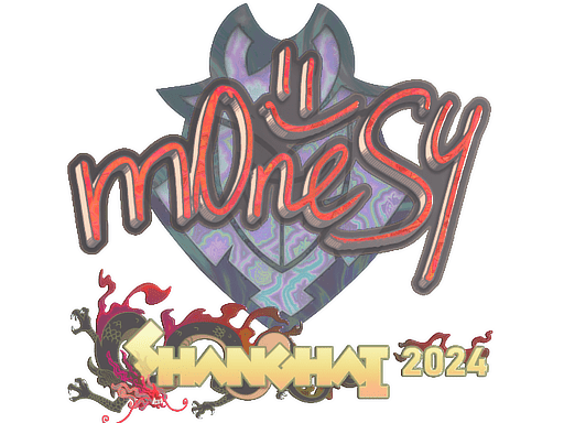 Sticker | m0NESY (Holo) | Shanghai 2024