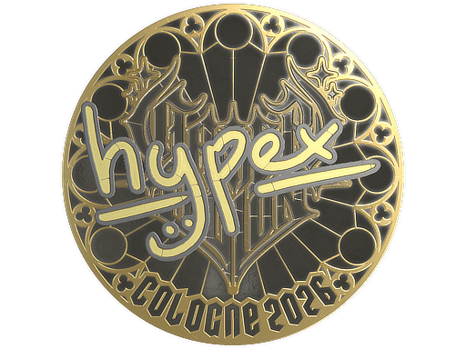 Sticker | hypex (Gold) | Cologne 2026