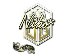Sticker | niko (Gold) | Paris 2023