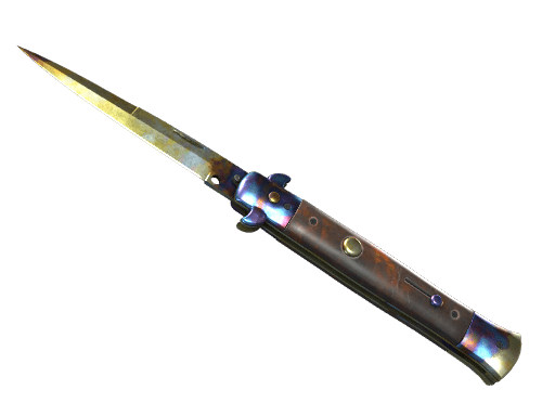 ★ StatTrak™ Stiletto Knife | Case Hardened (Field-Tested)