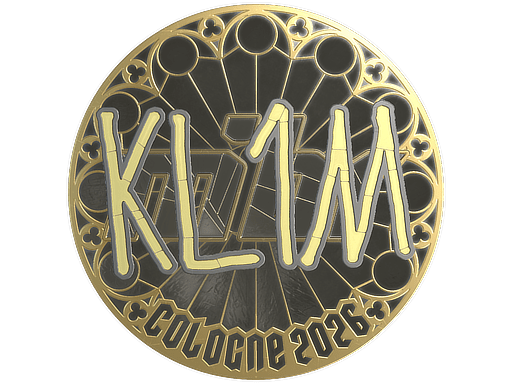 Sticker | kl1m (Gold) | Cologne 2026